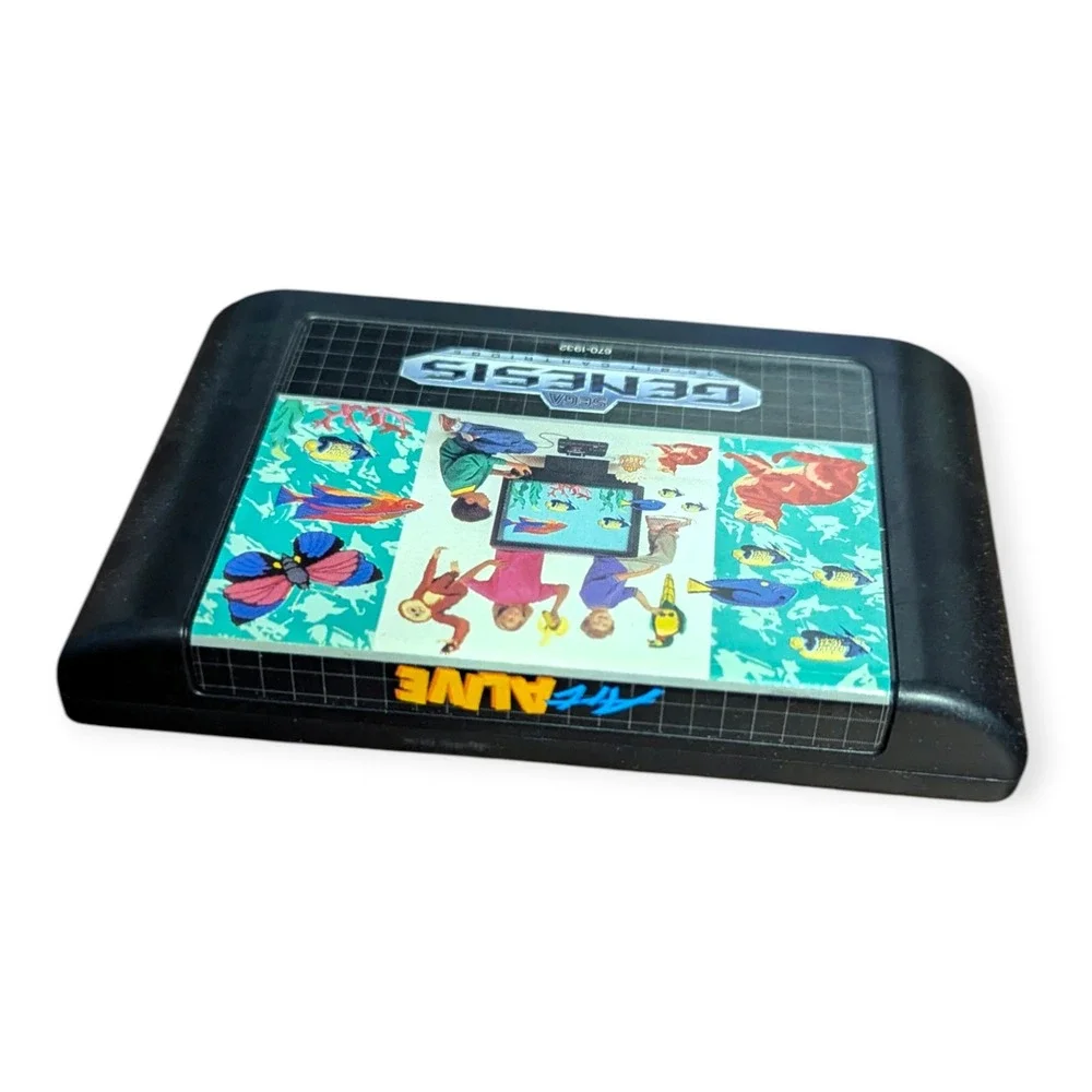 Sega Genesis Art Alive Game Cartridge with Original Case 16-Bit 1991‎
